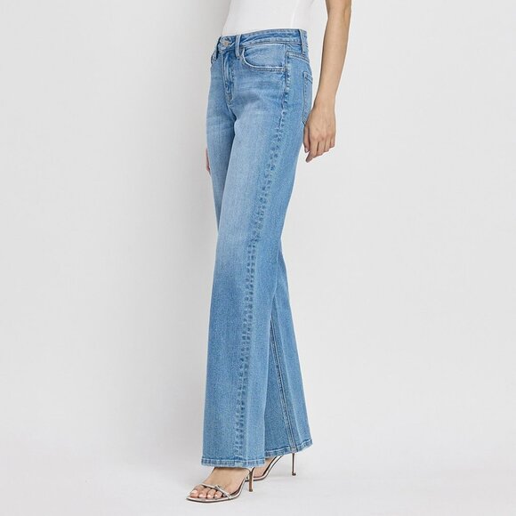 NWT Flying Monkey 90’s High Rise Vintage Flare Jeans - Picture 9 of 15